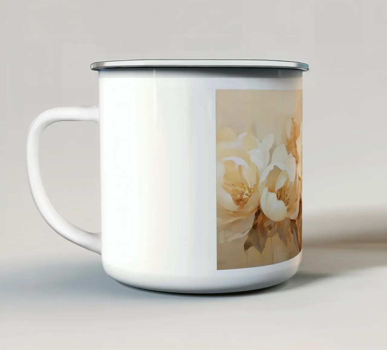 Arte da parete di Imagine tazza in smalto da Imagine