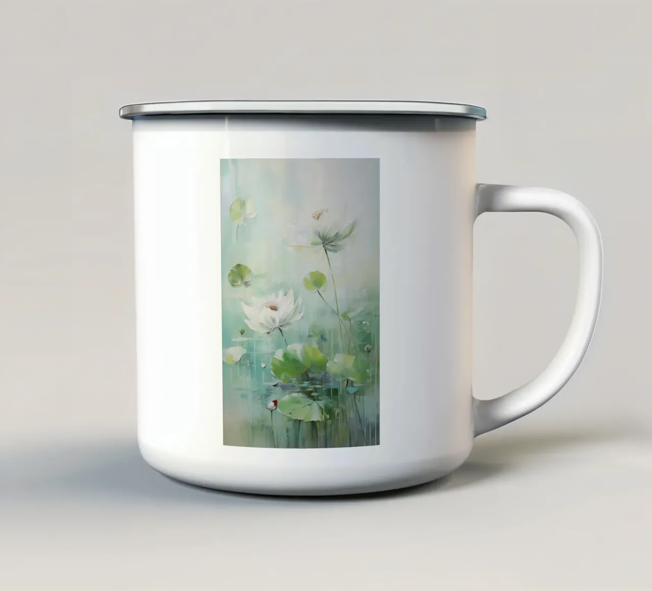 Arte da parete di Imagine tazza in smalto da Imagine