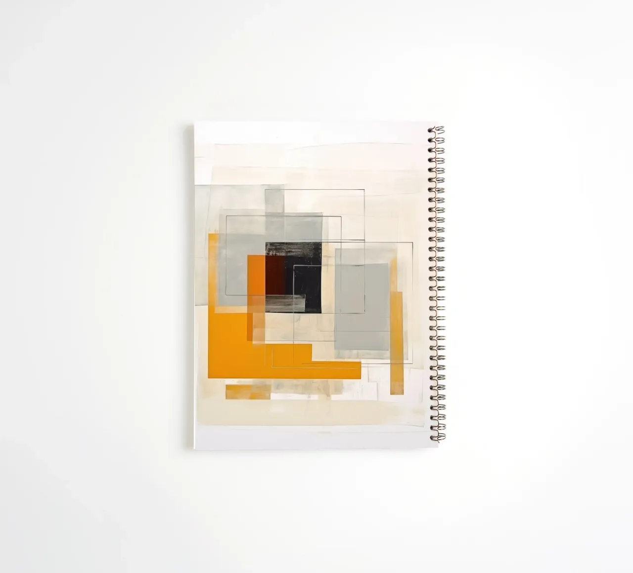 Muurkunst van Imagine notitieboek met spiraal van Imagine