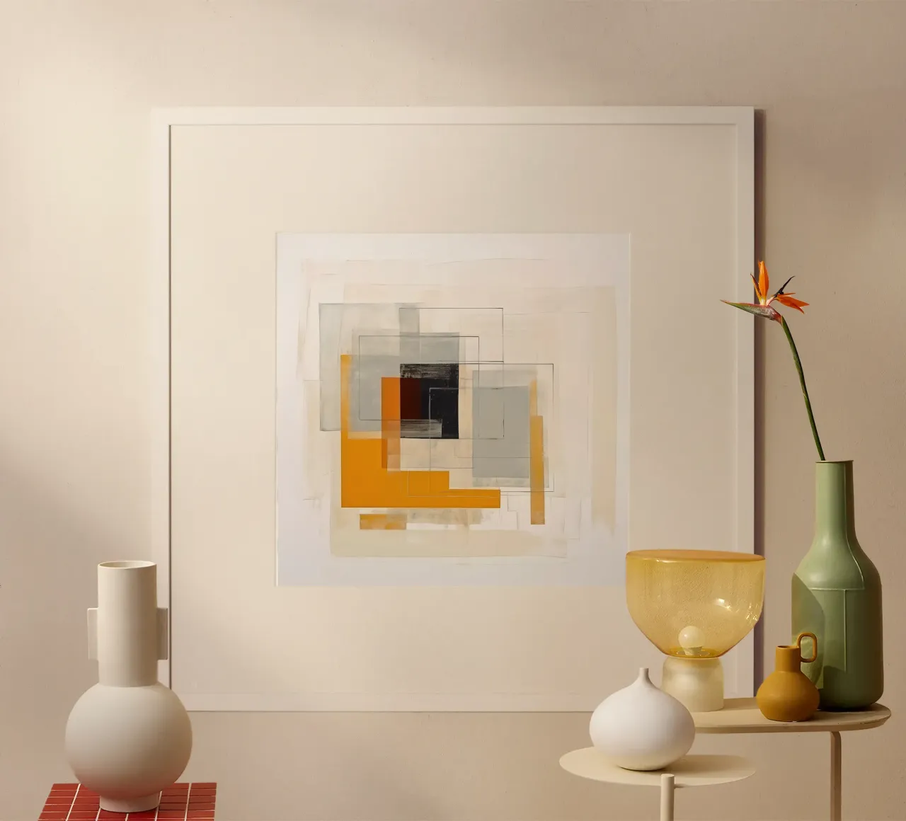 Arte da parete di Imagine poster con telaio in legno da Imagine