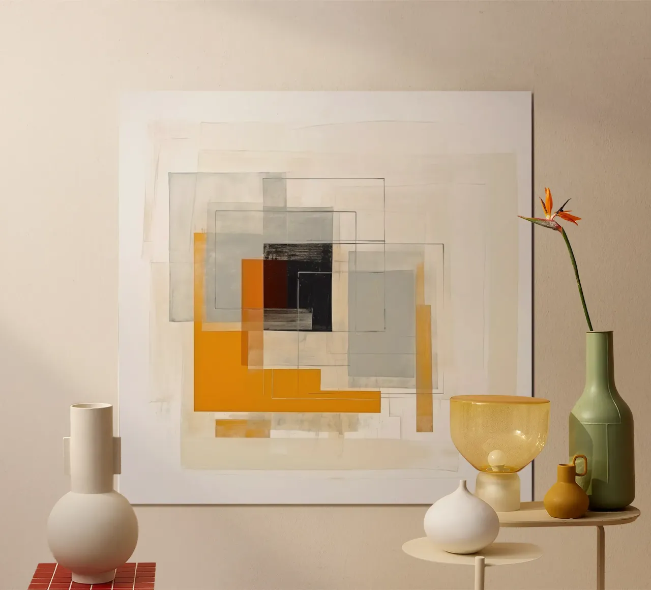 Arte da parete di Imagine poster con telaio in legno da Imagine