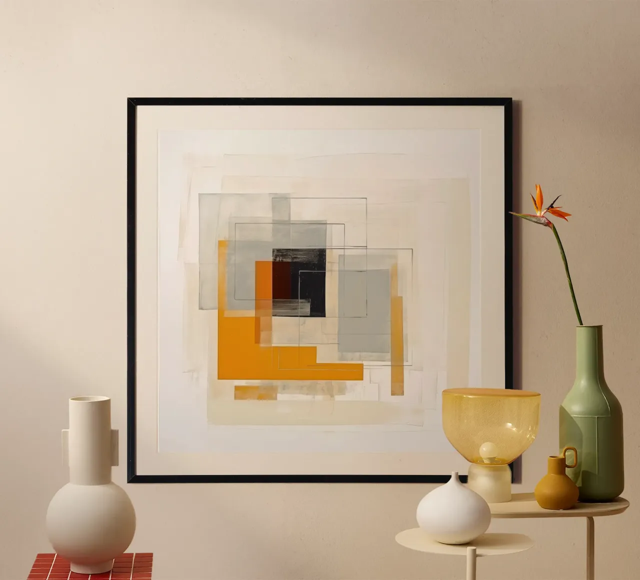 Arte da parete di Imagine poster con telaio in legno da Imagine