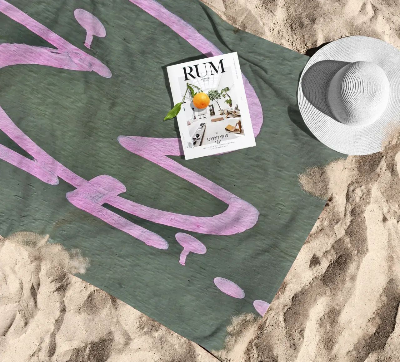Duck Tales beach towel by ChiasMata CozMos