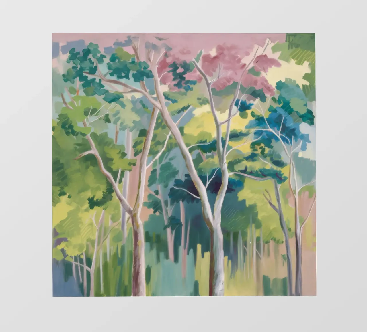 Luce di smeraldo della foresta telo in pvc da Dream Spectrum