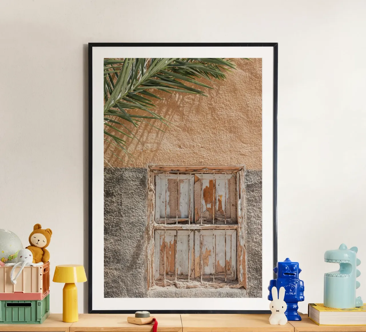 Arabic door poster with plastic frame by photolovers