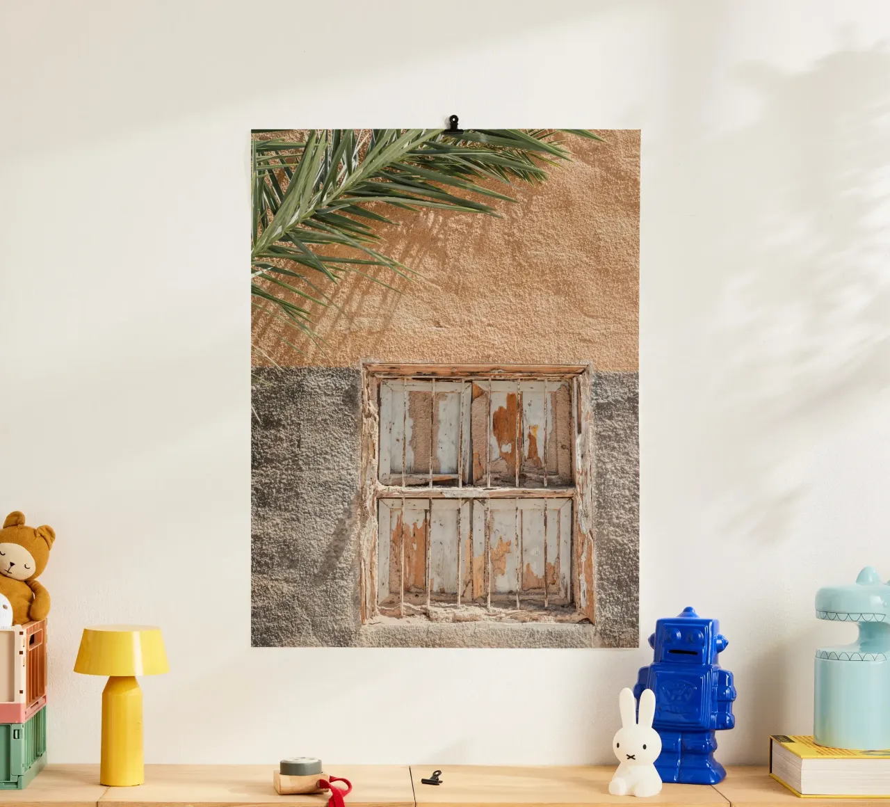 Arabic door poster with plastic frame by photolovers