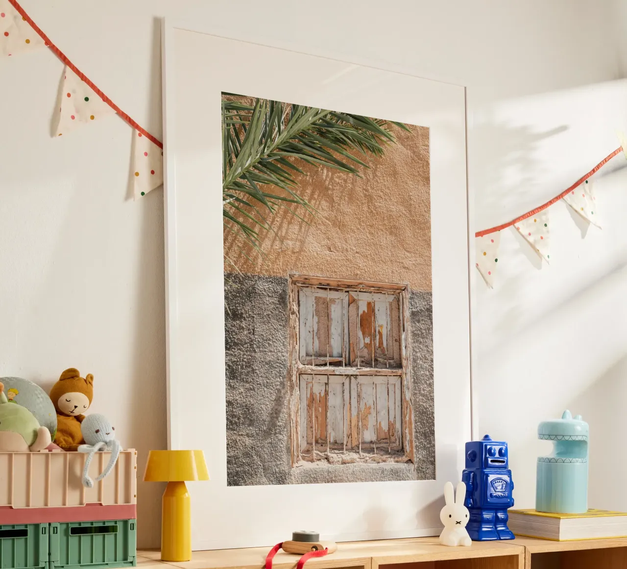 Arabic door poster with plastic frame by photolovers