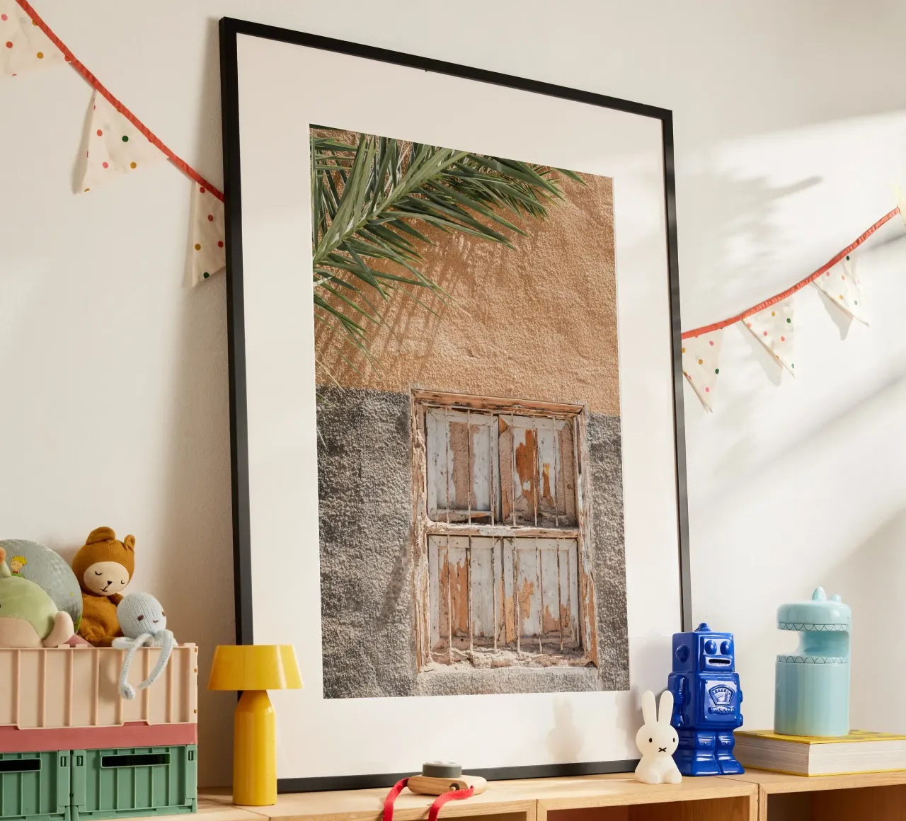 Arabic door poster with plastic frame by photolovers