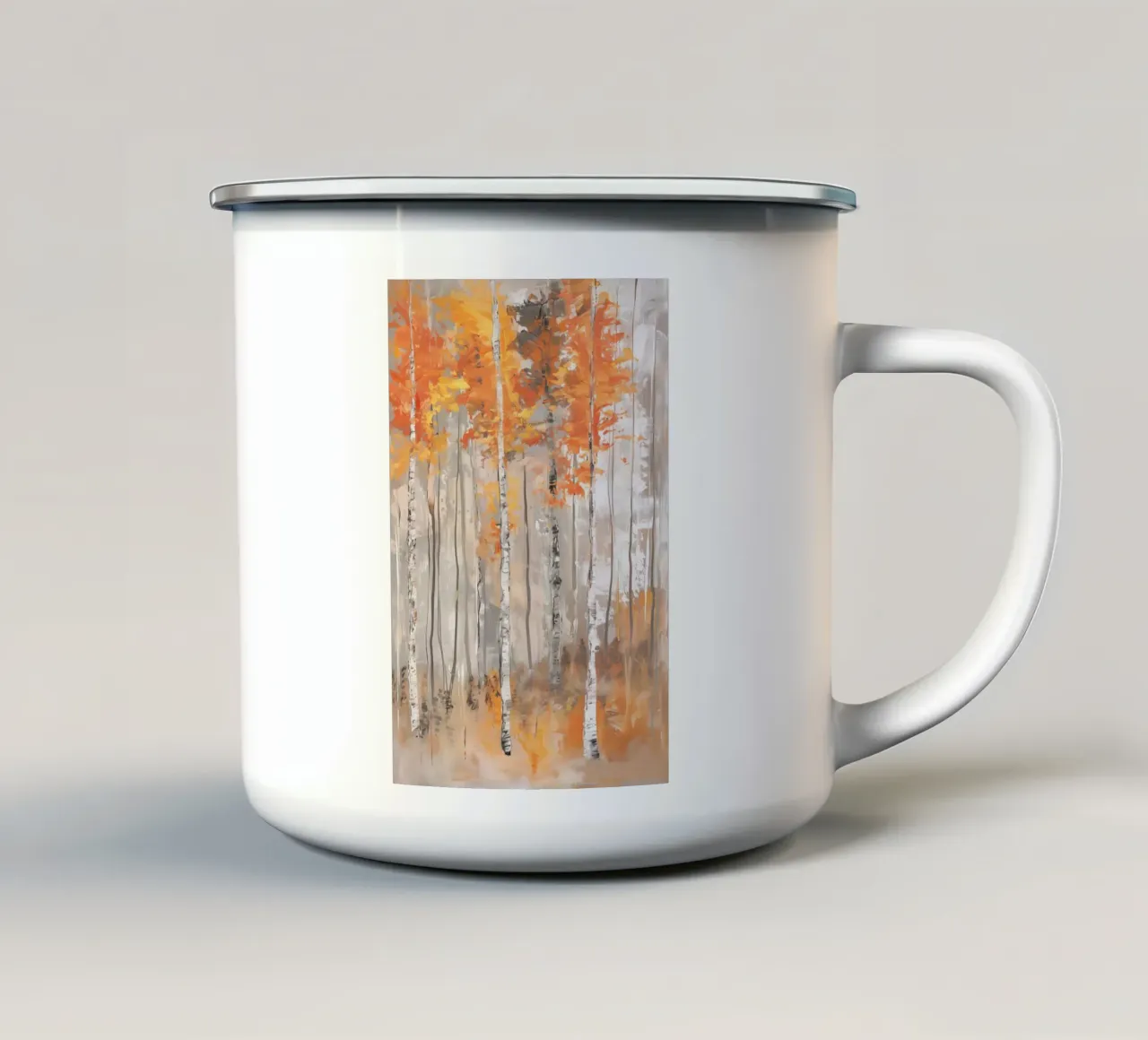 Arte da parete di Imagine tazza in smalto da Imagine