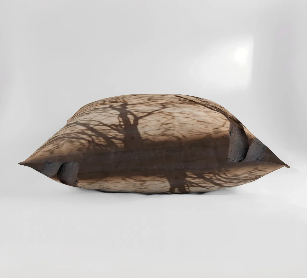 A rock, a tree and shadow cuscino da photolovers