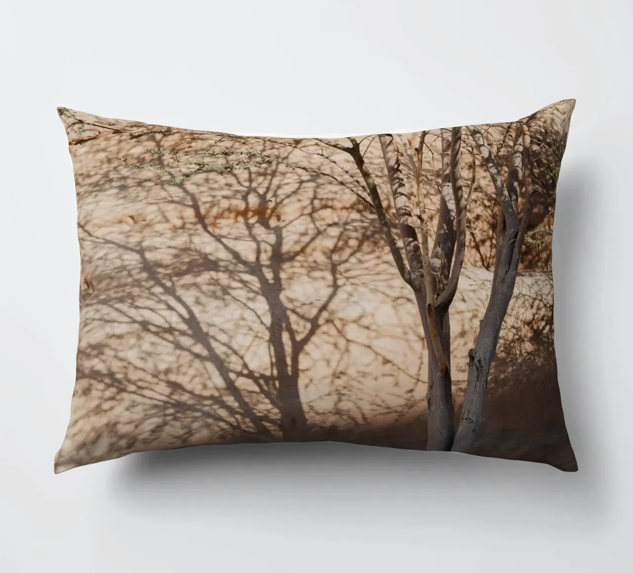 A rock, a tree and shadow cuscino da photolovers