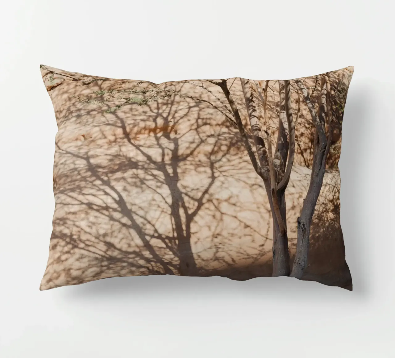 A rock, a tree and shadow cuscino da photolovers