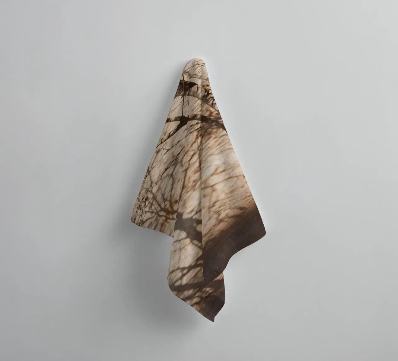 A rock, a tree and shadow towel by photolovers
