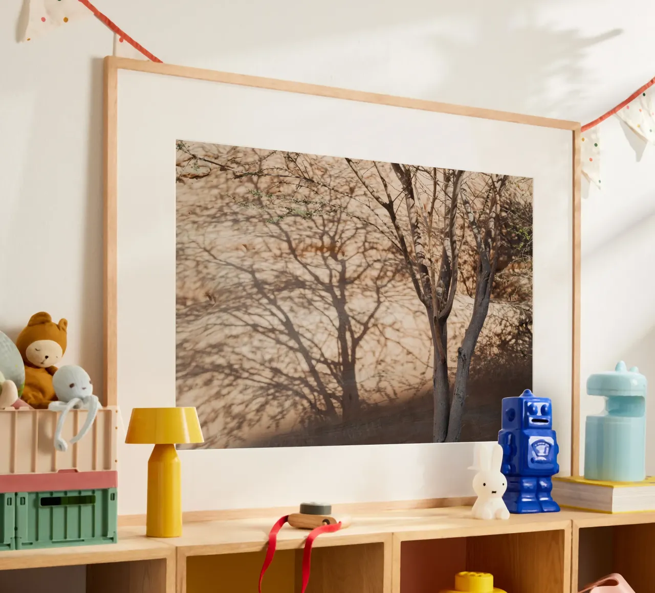A rock, a tree and shadow carta hahnemühle da photolovers