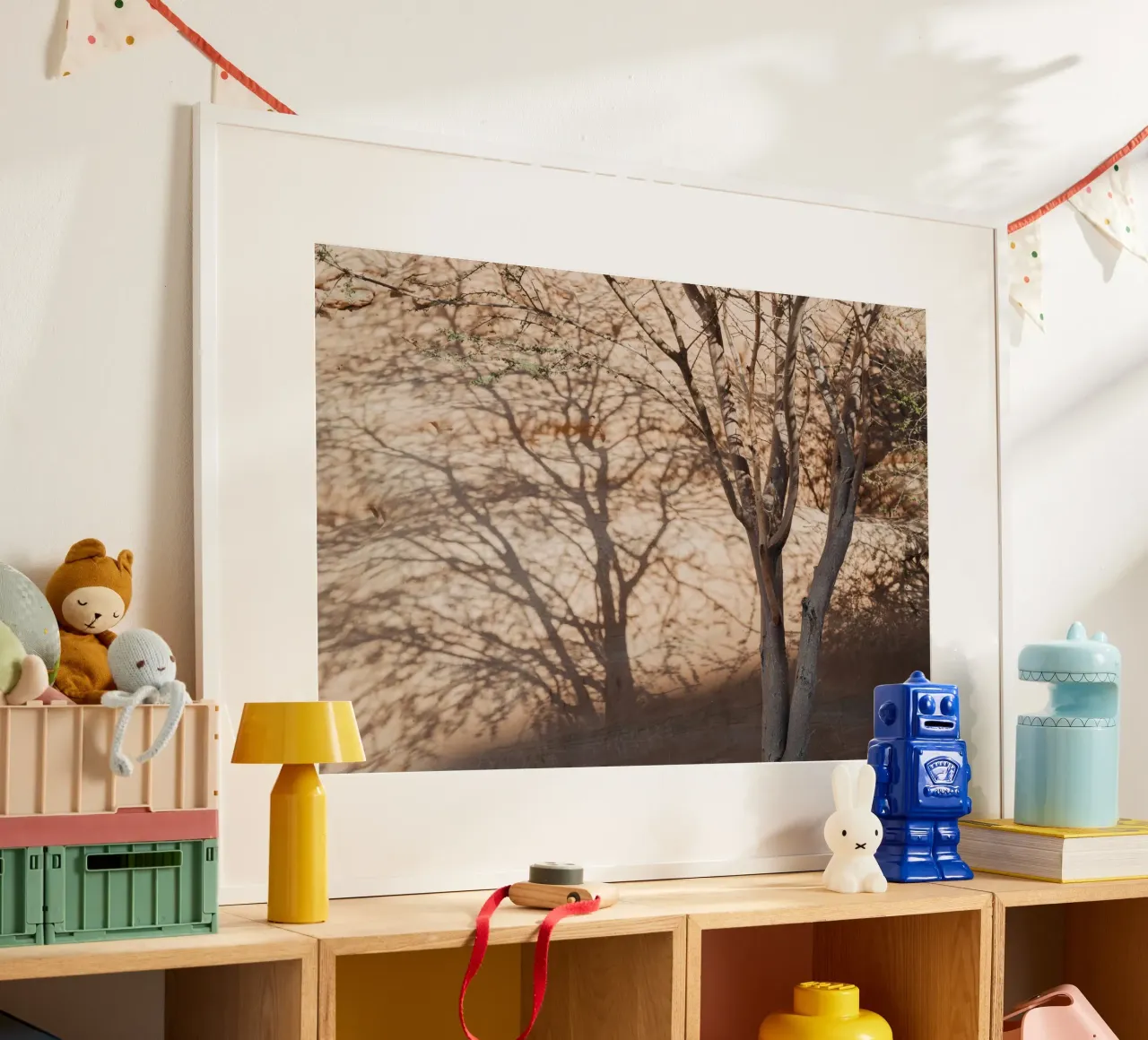 A rock, a tree and shadow carta hahnemühle da photolovers