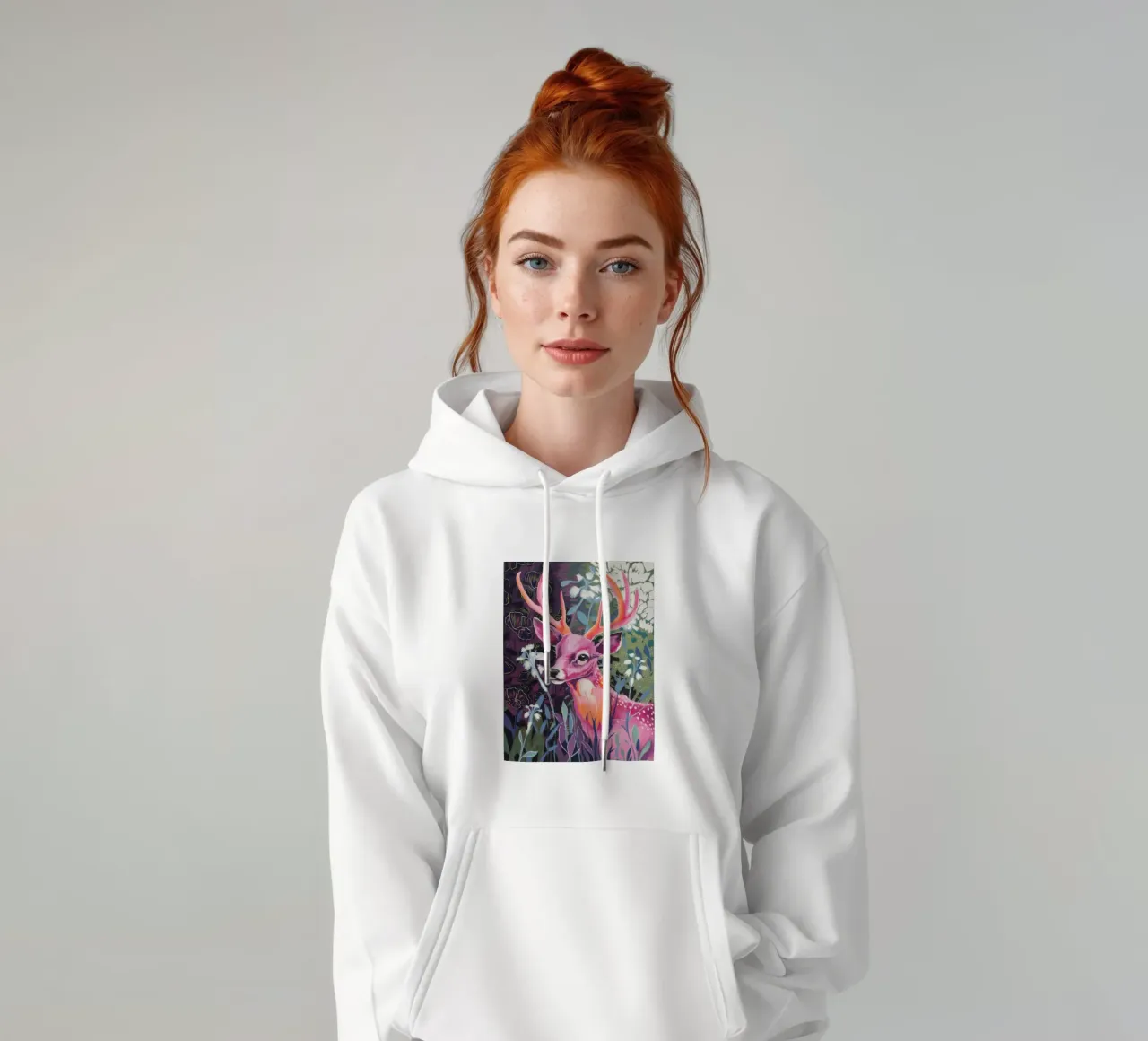 Ciervo cromático Espíritu sudadera con capucha de Dream Spectrum
