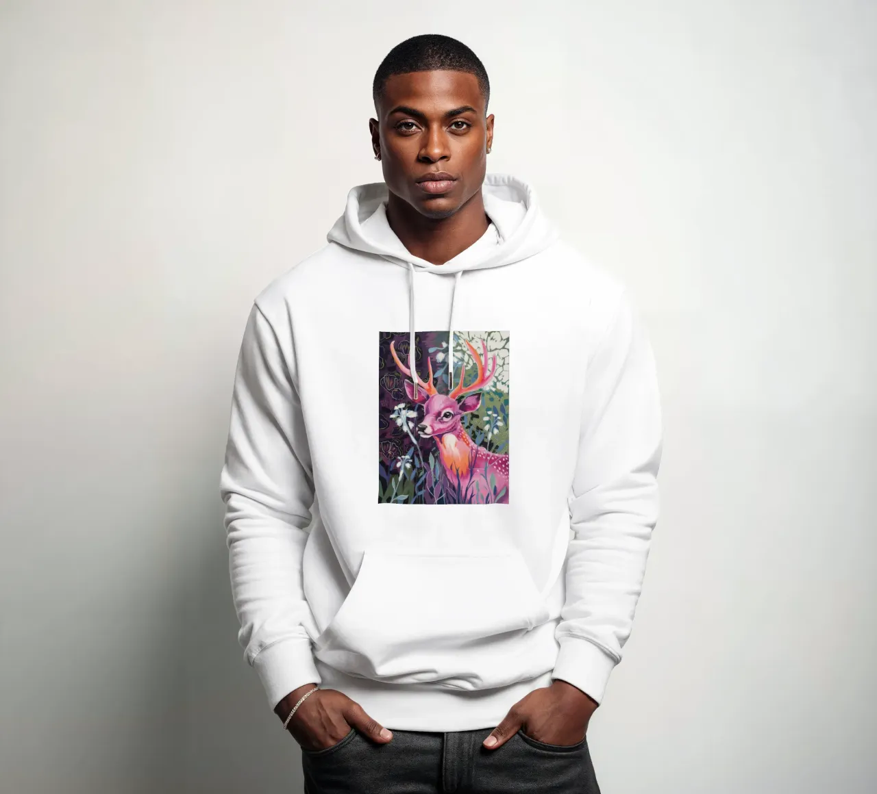Ciervo cromático Espíritu sudadera con capucha de Dream Spectrum
