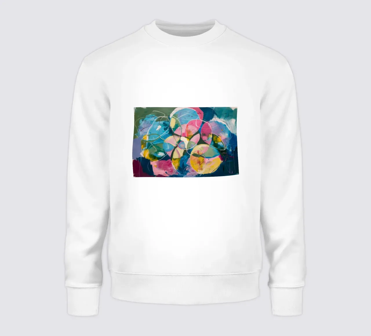 Celestial Bloom Swirl sudadera de Dream Spectrum