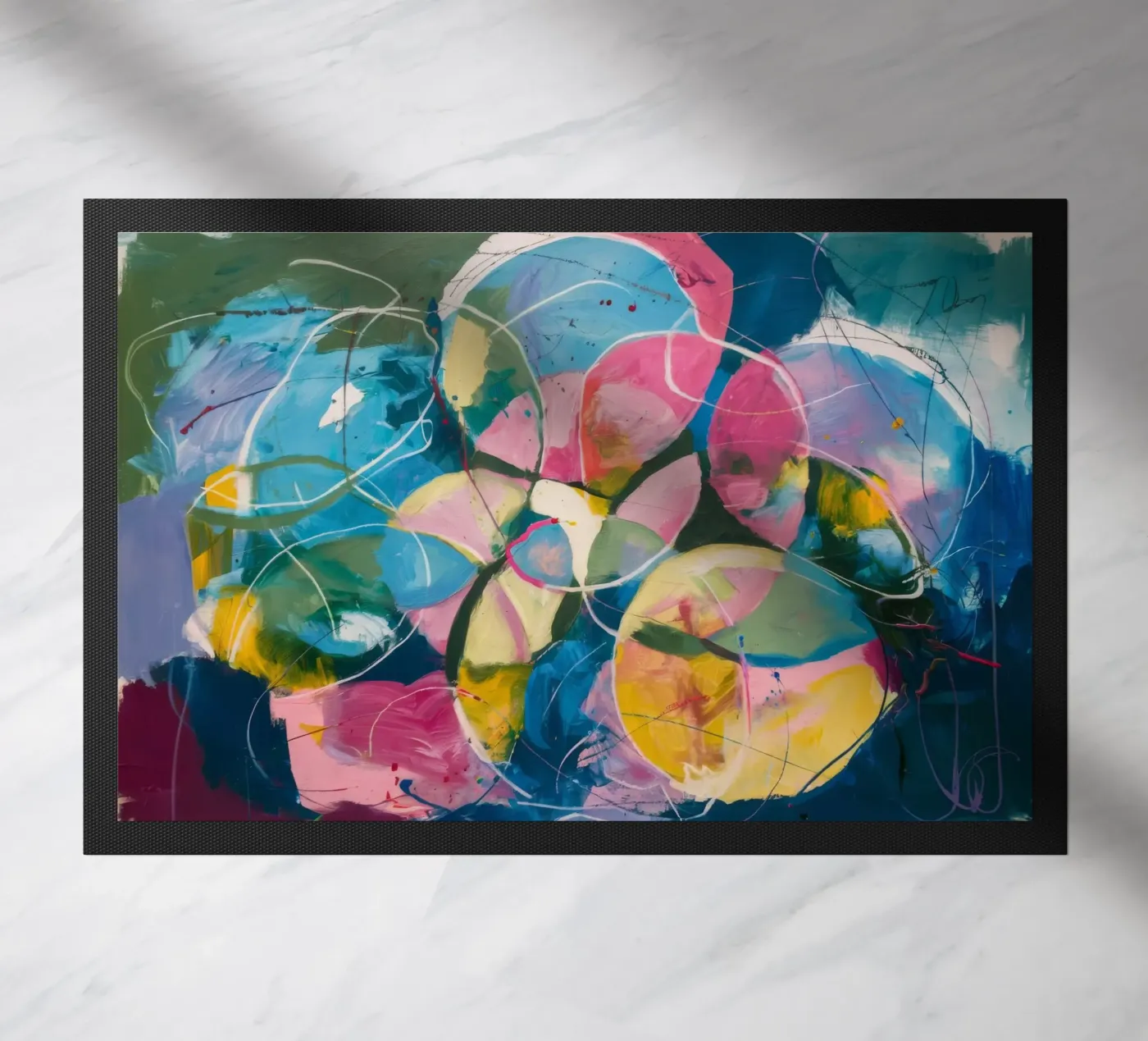 Celestial Bloom Werveling deurmat van Dream Spectrum