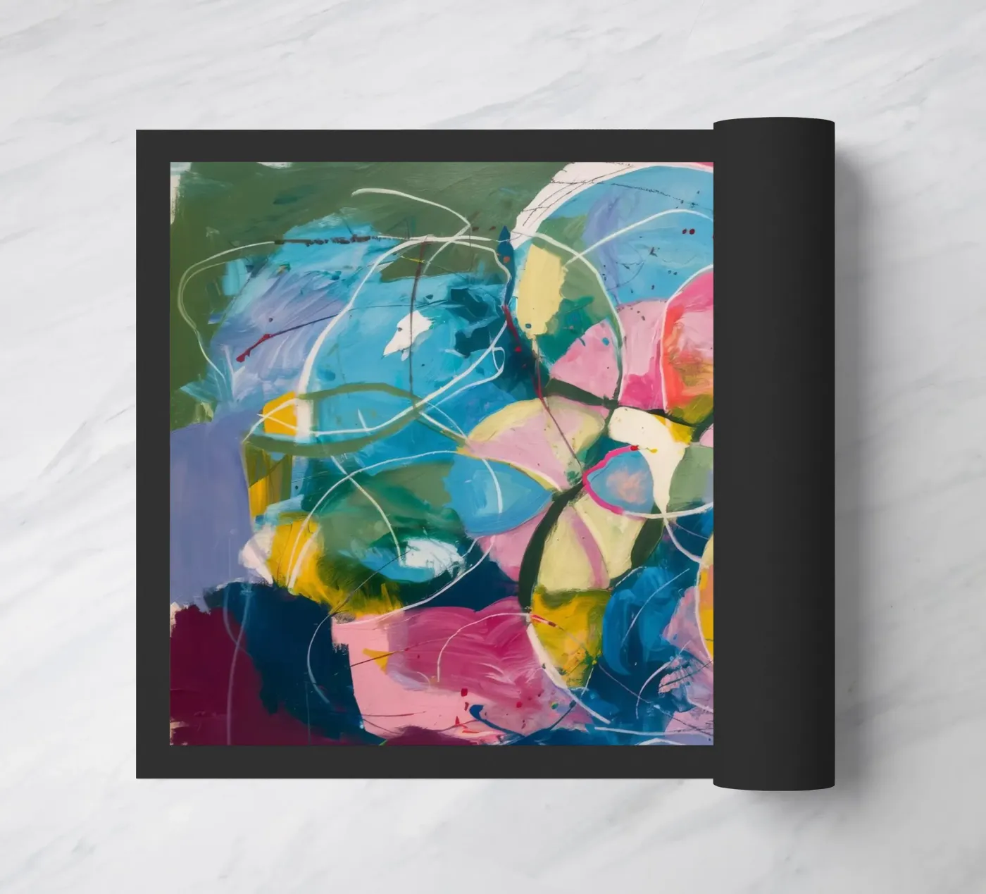 Celestial Bloom Werveling deurmat van Dream Spectrum