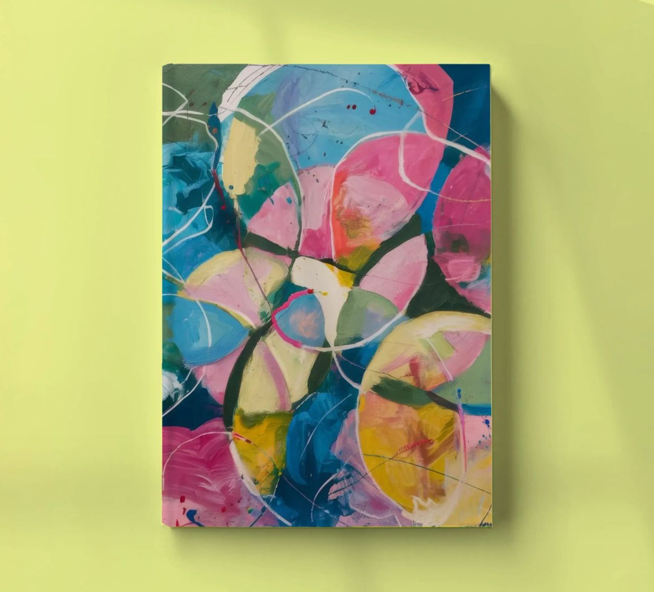 Celestial Bloom Swirl notebook by Dream Spectrum