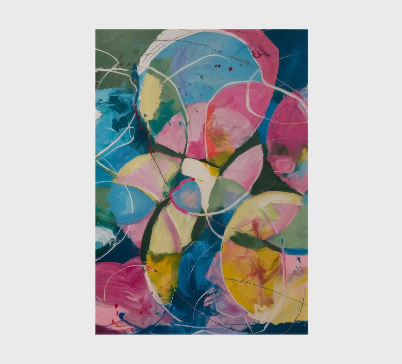 Celestial Bloom Swirl notebook by Dream Spectrum