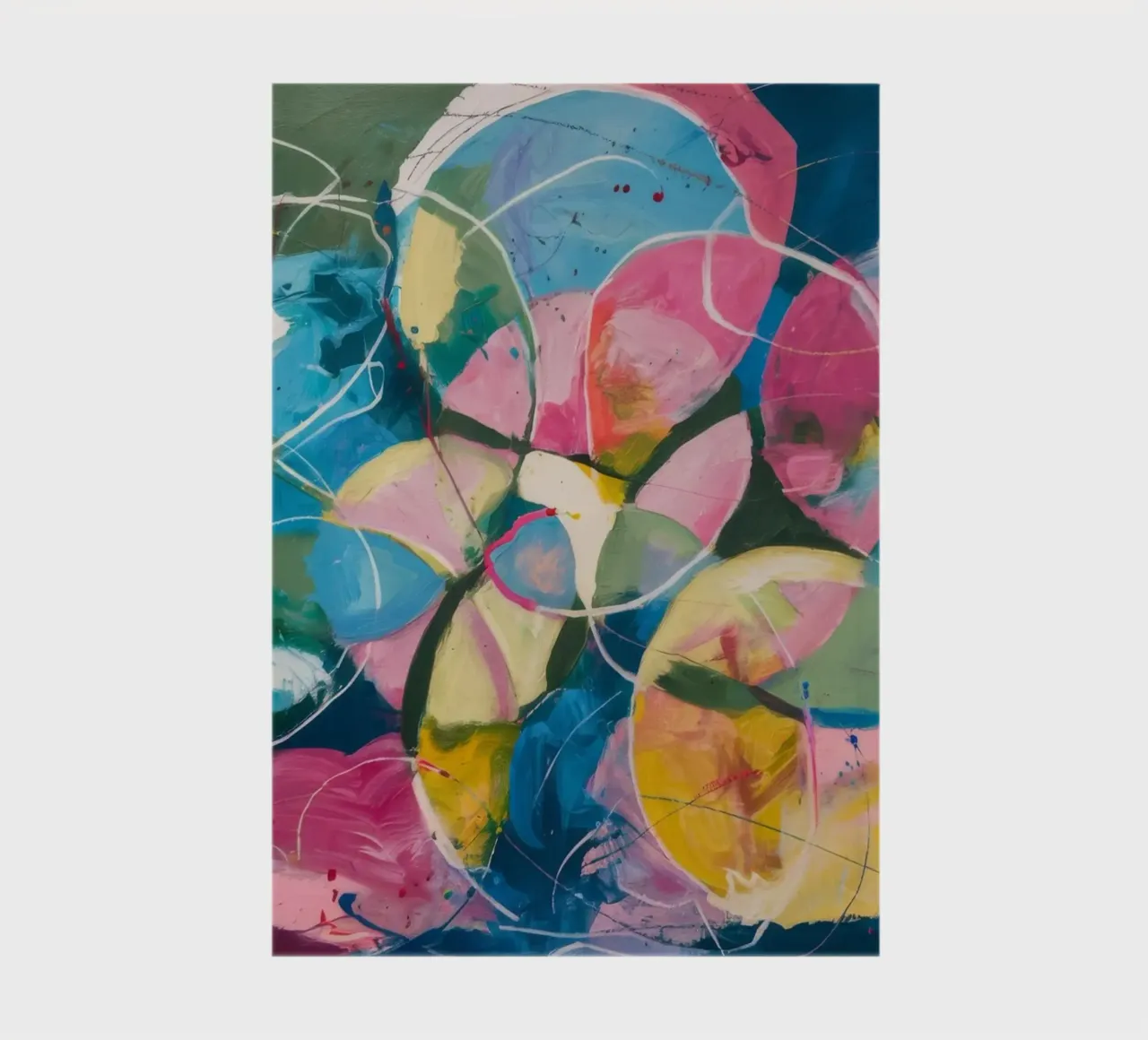 Himmlische Blüte Swirl Notizbuch von Dream Spectrum
