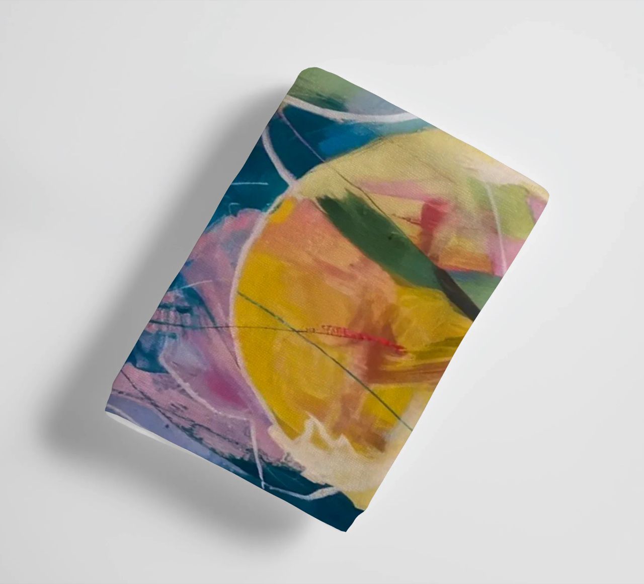 Celestial Bloom Swirl towel by Dream Spectrum