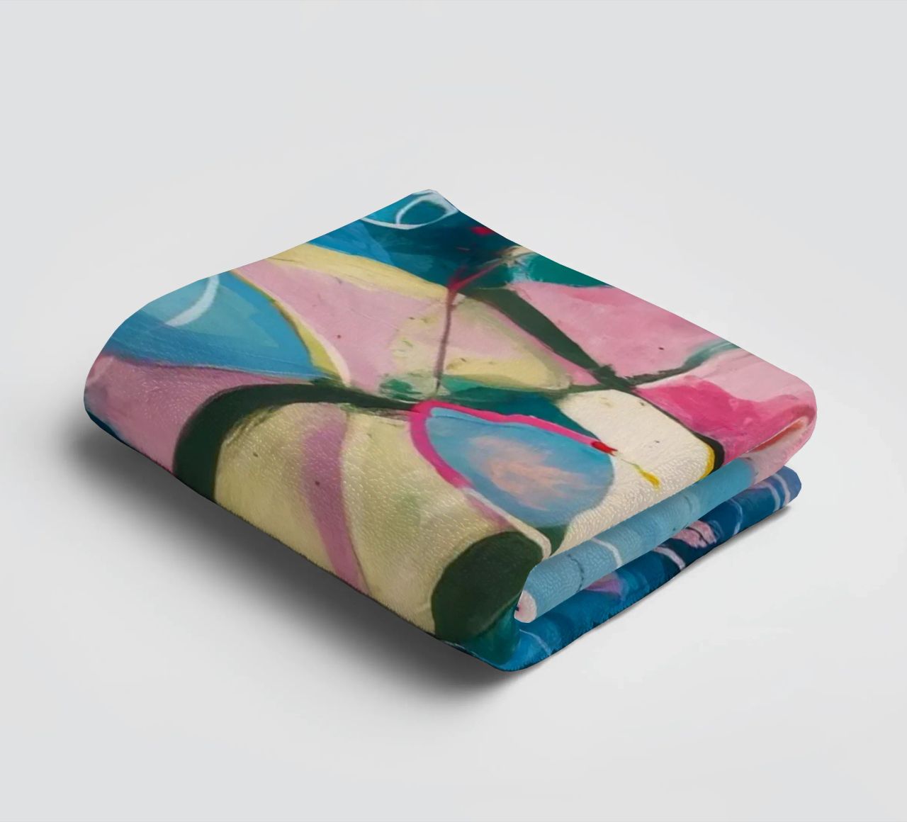Celestial Bloom Swirl towel by Dream Spectrum