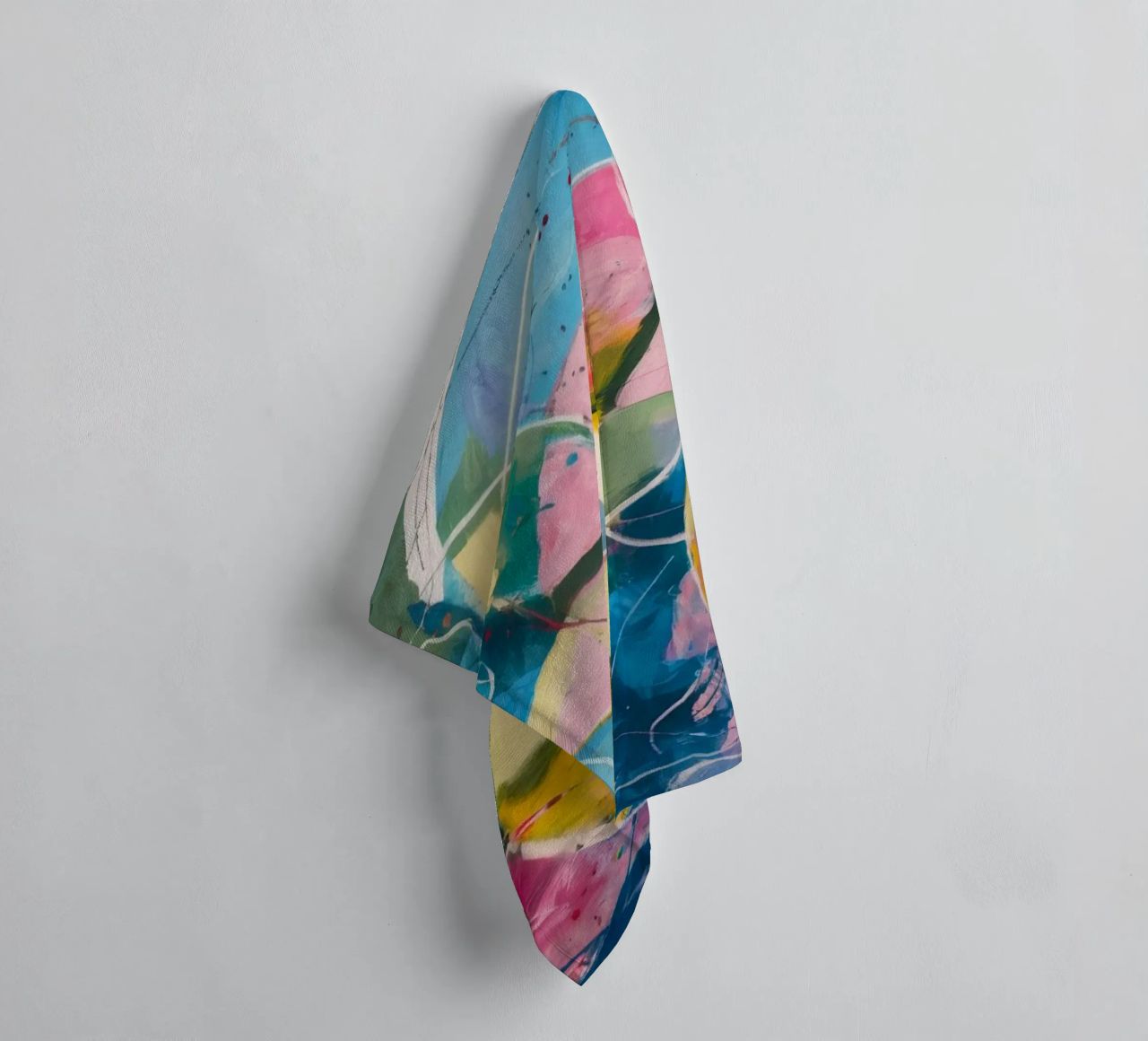Celestial Bloom Swirl towel by Dream Spectrum