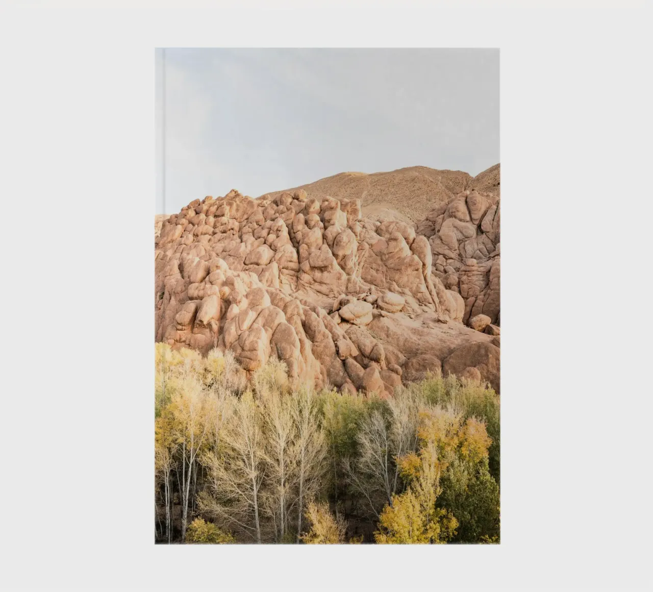 Autumn in Morocco notebook by photolovers