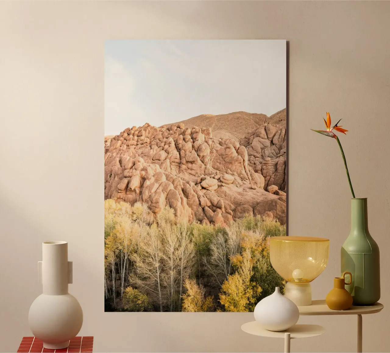 Autumn in Morocco alluminio dibond da photolovers