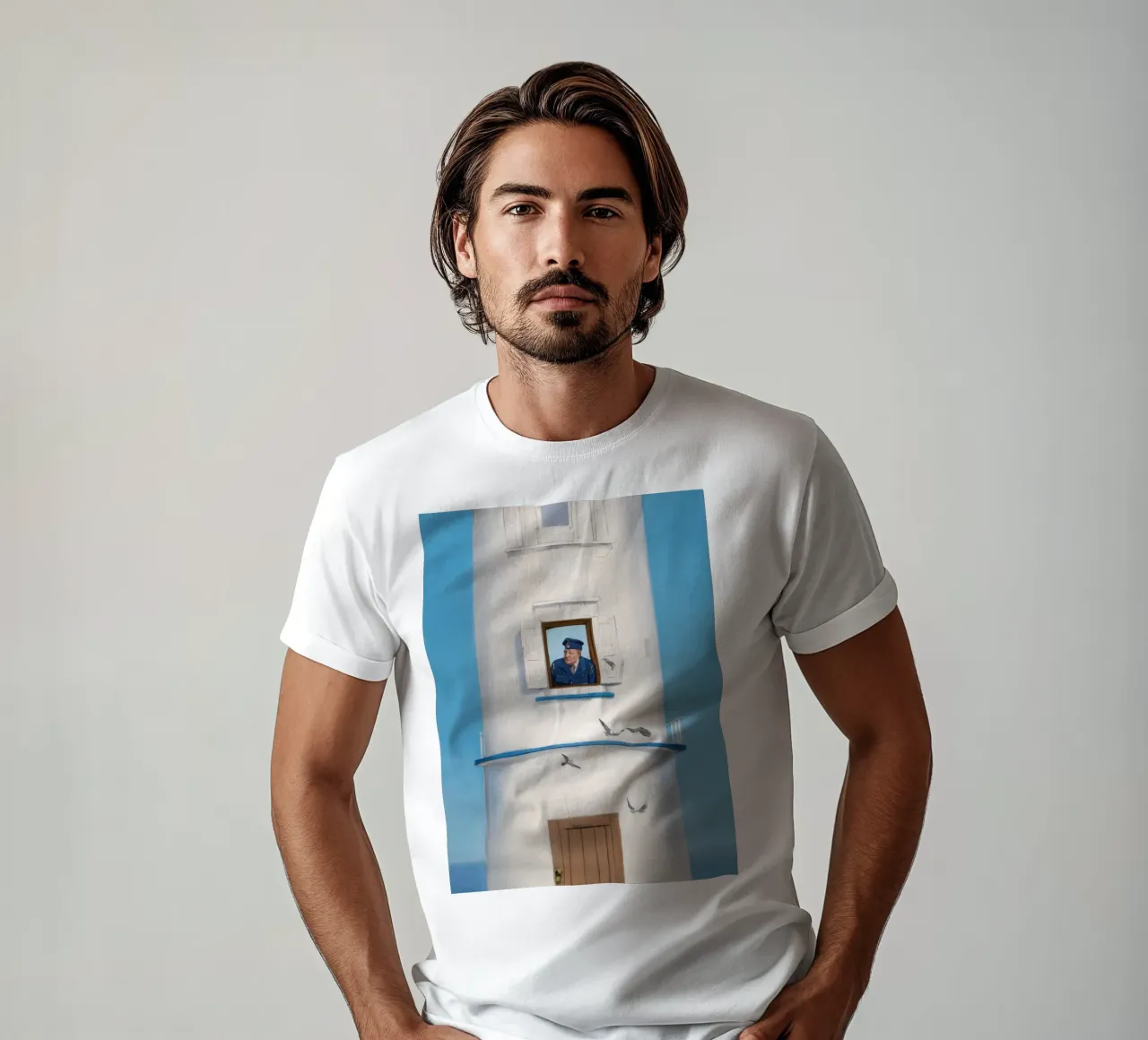 L'uomo nel faro t-shirt da Silk Palette