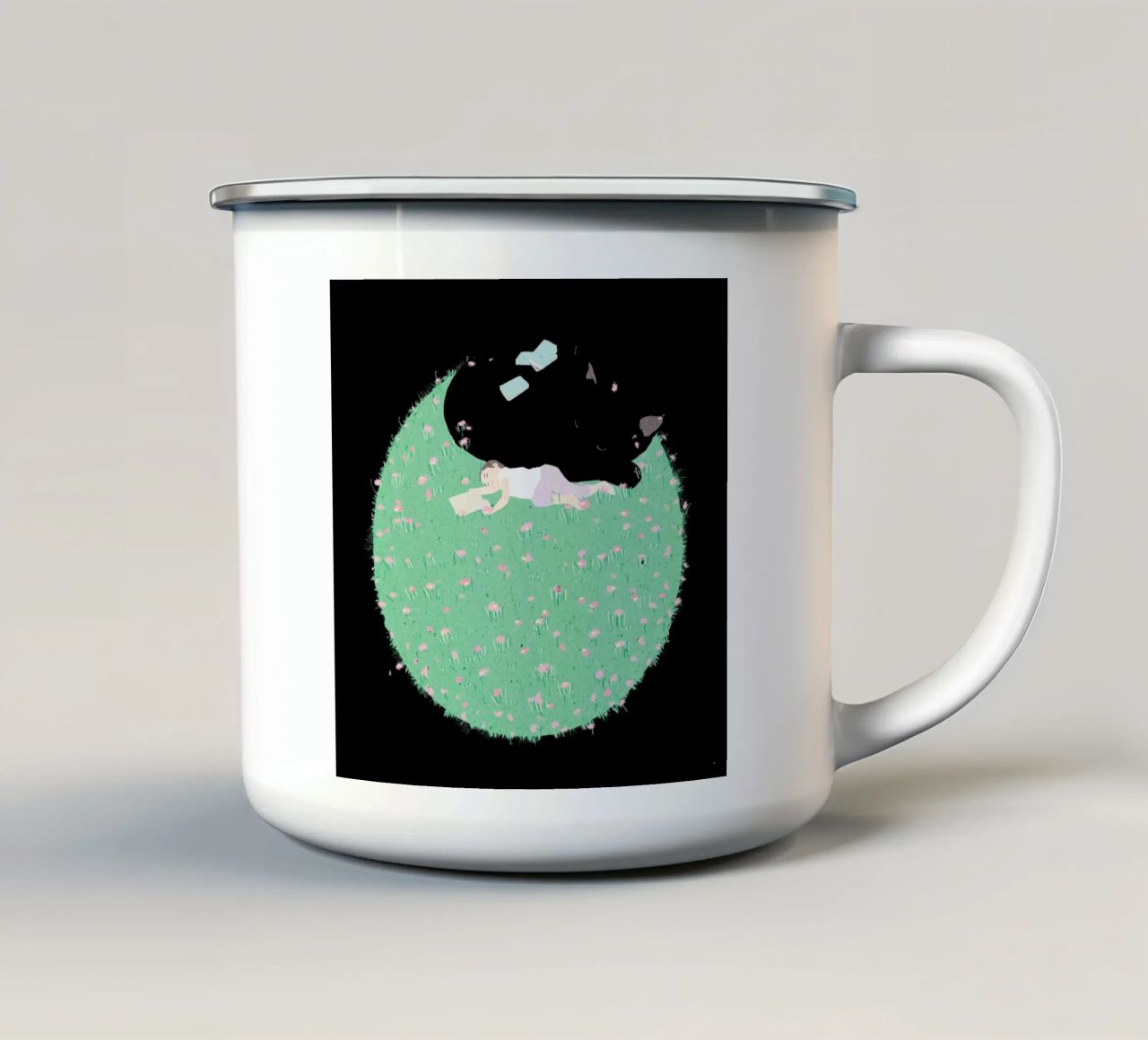 Lullaby tazza in smalto da Duong Tu Tran