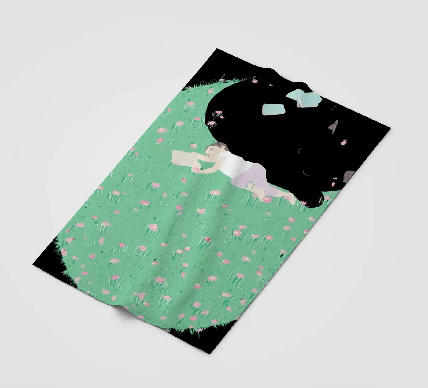 Lullaby Fleecedecke von Duong Tu Tran