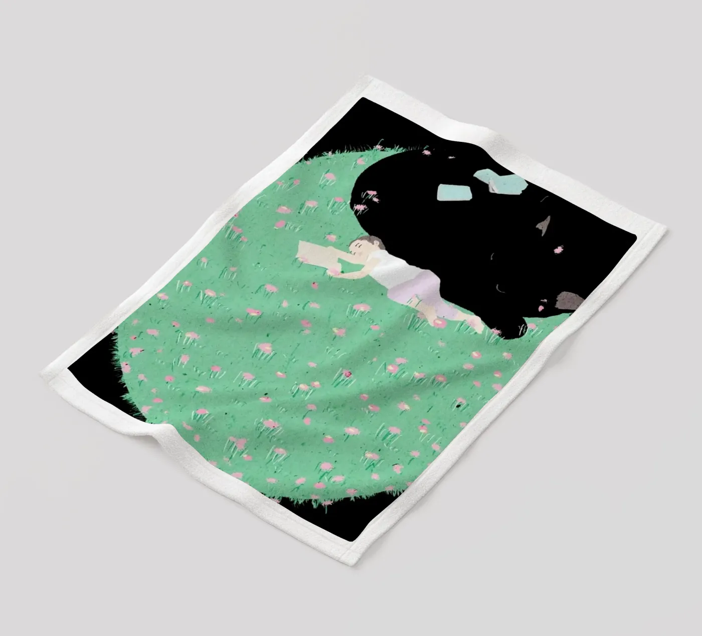 Lullaby Fleecedecke von Duong Tu Tran