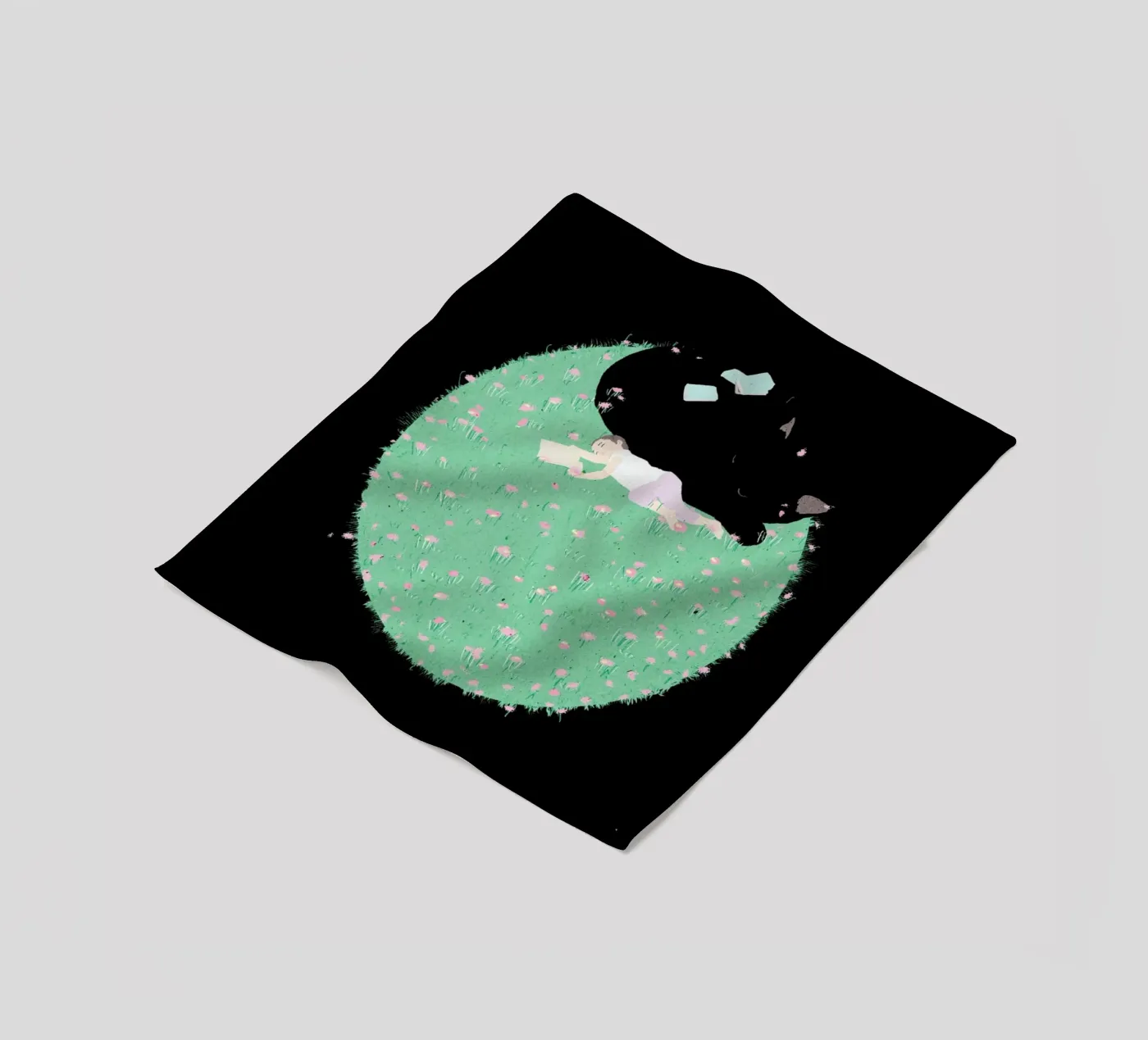 Lullaby Fleecedecke von Duong Tu Tran