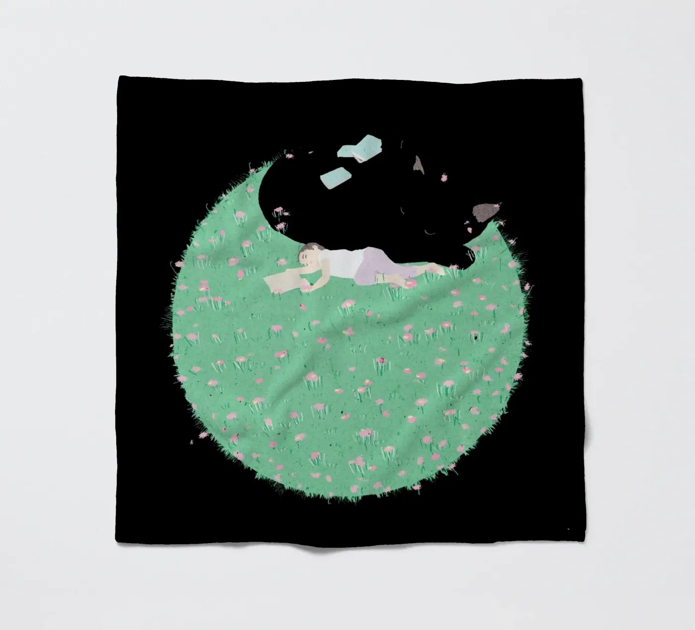 Lullaby Fleecedecke von Duong Tu Tran