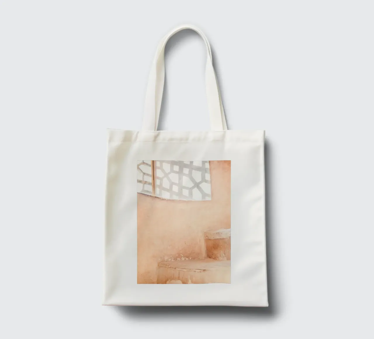 Persian architecture in peach borsa in juta da photolovers