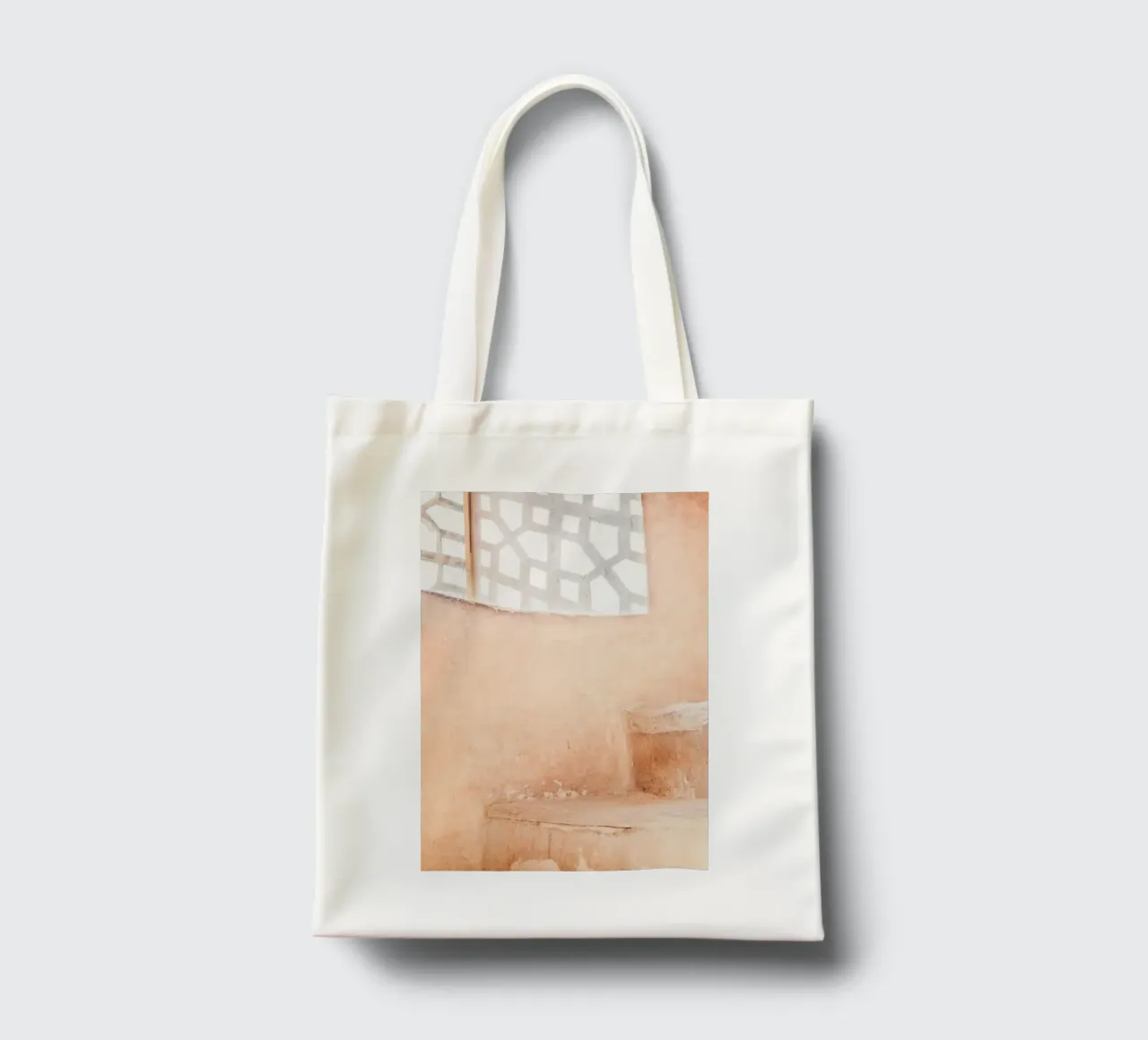 Persian architecture in peach borsa in juta da photolovers