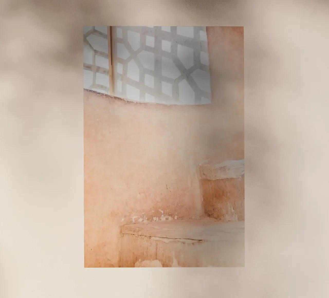 Persian architecture in peach pellicola backlit da photolovers