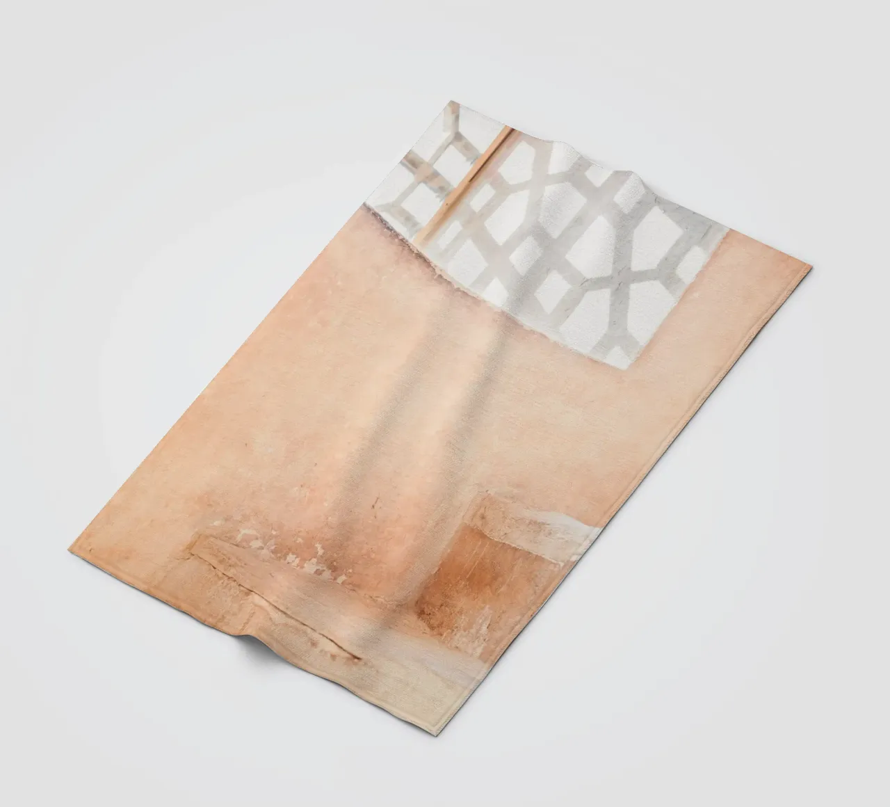 Persian architecture in peach coperta in pile da photolovers