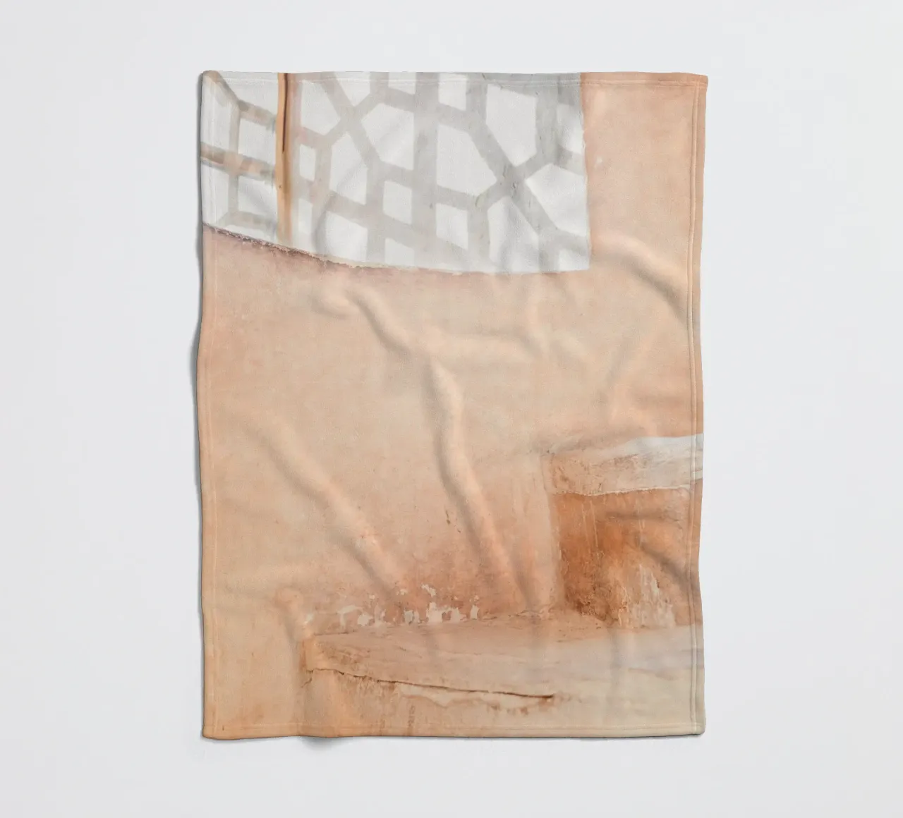 Persian architecture in peach coperta in pile da photolovers