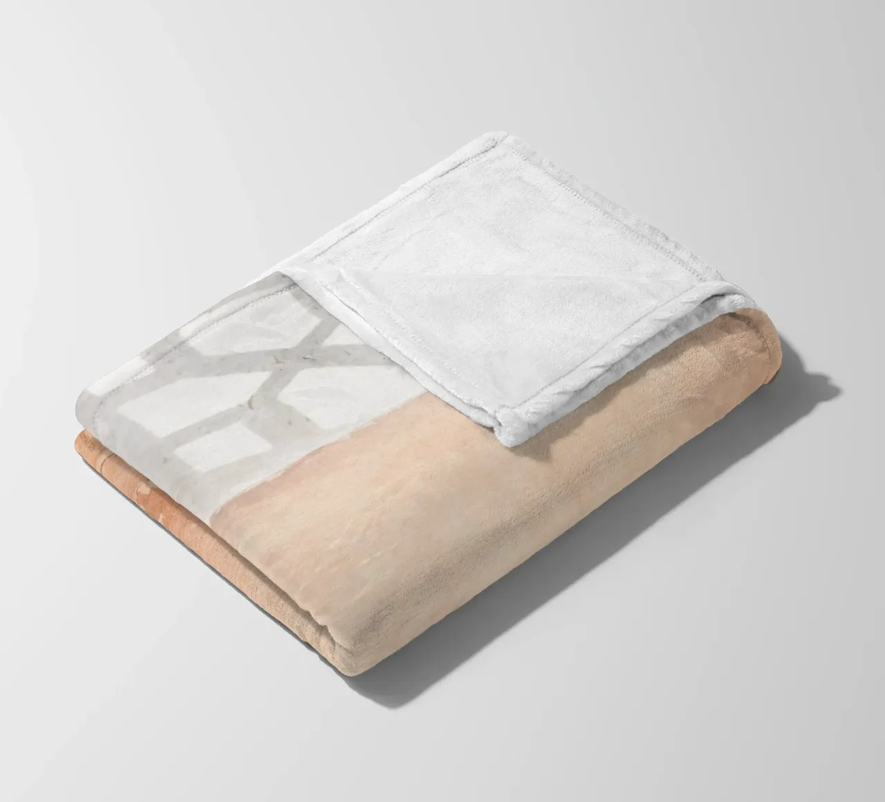 Persian architecture in peach coperta in pile da photolovers