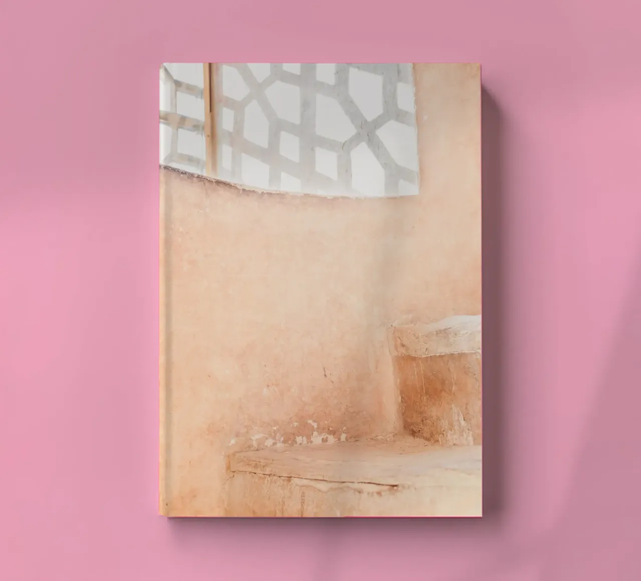 Persian architecture in peach notebook by photolovers