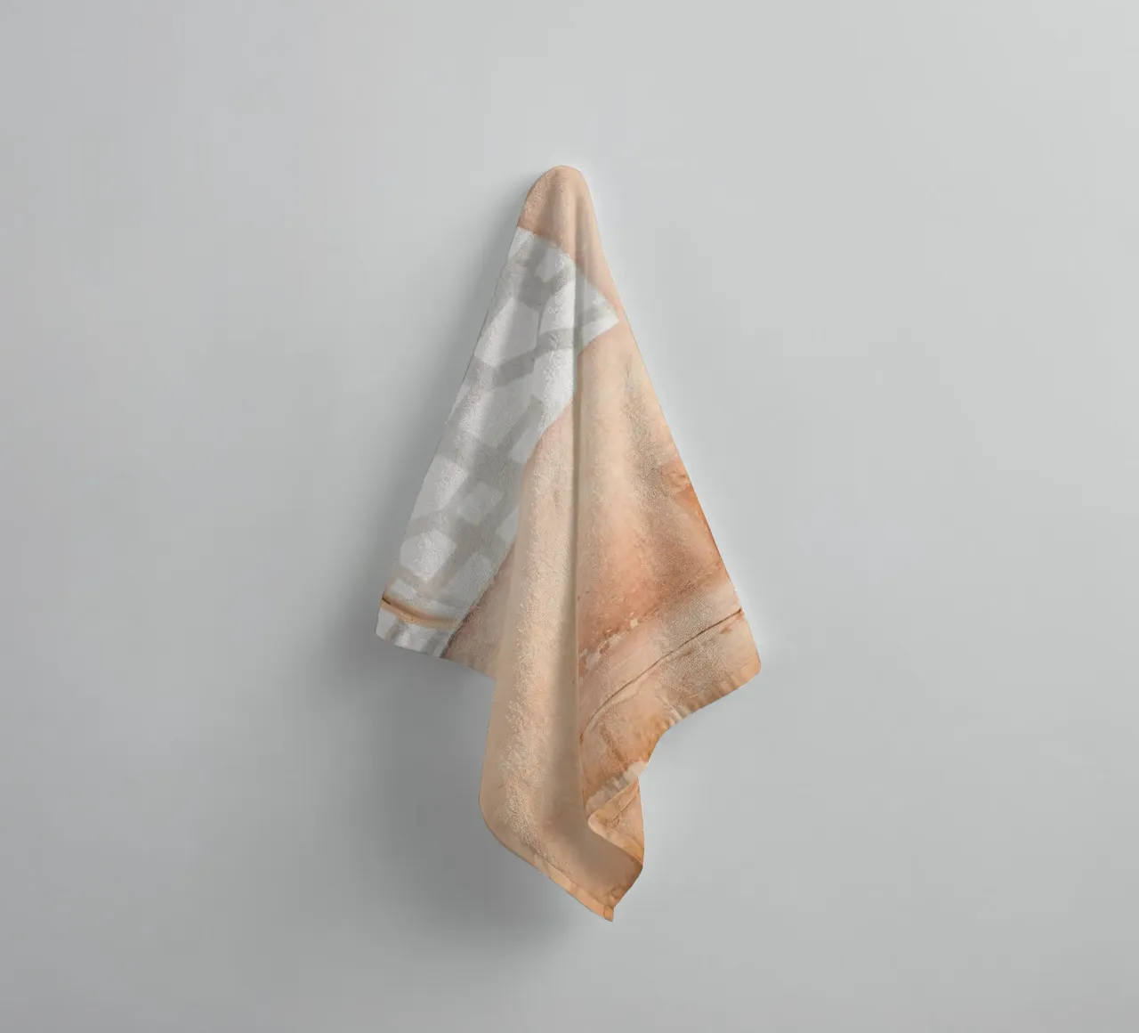 Persian architecture in peach asciugamano da bagno da photolovers