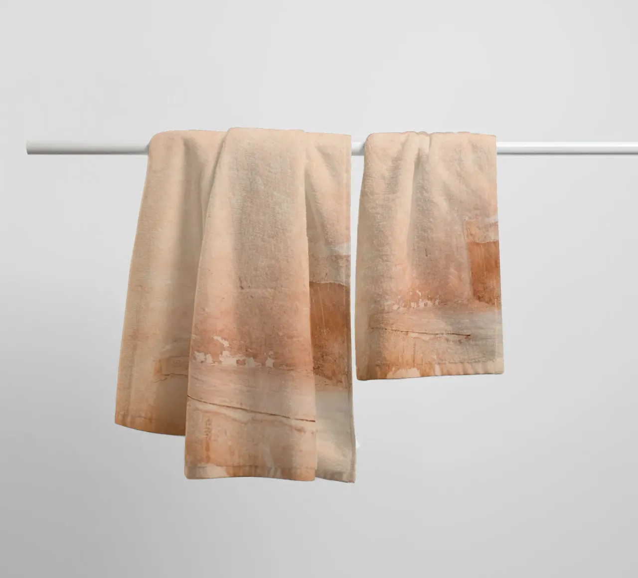 Persian architecture in peach asciugamano da bagno da photolovers