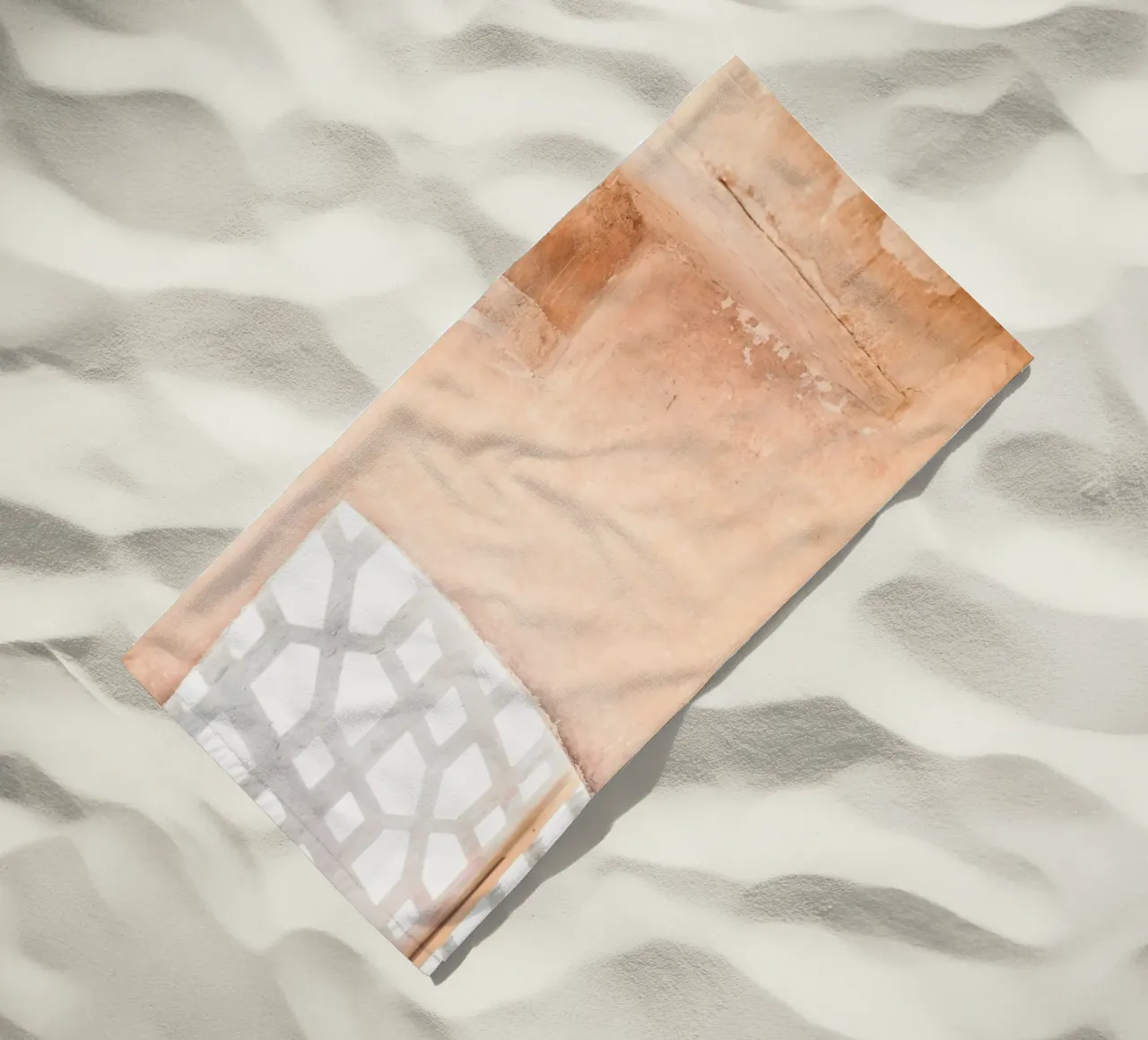 Persian architecture in peach telo mare da photolovers