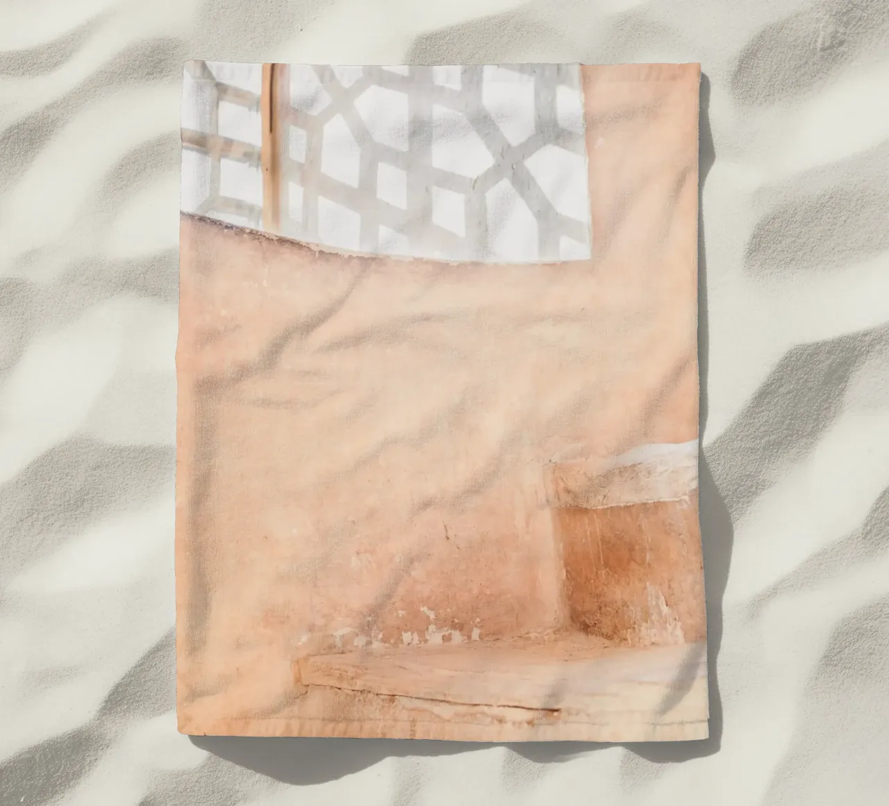 Persian architecture in peach telo mare da photolovers