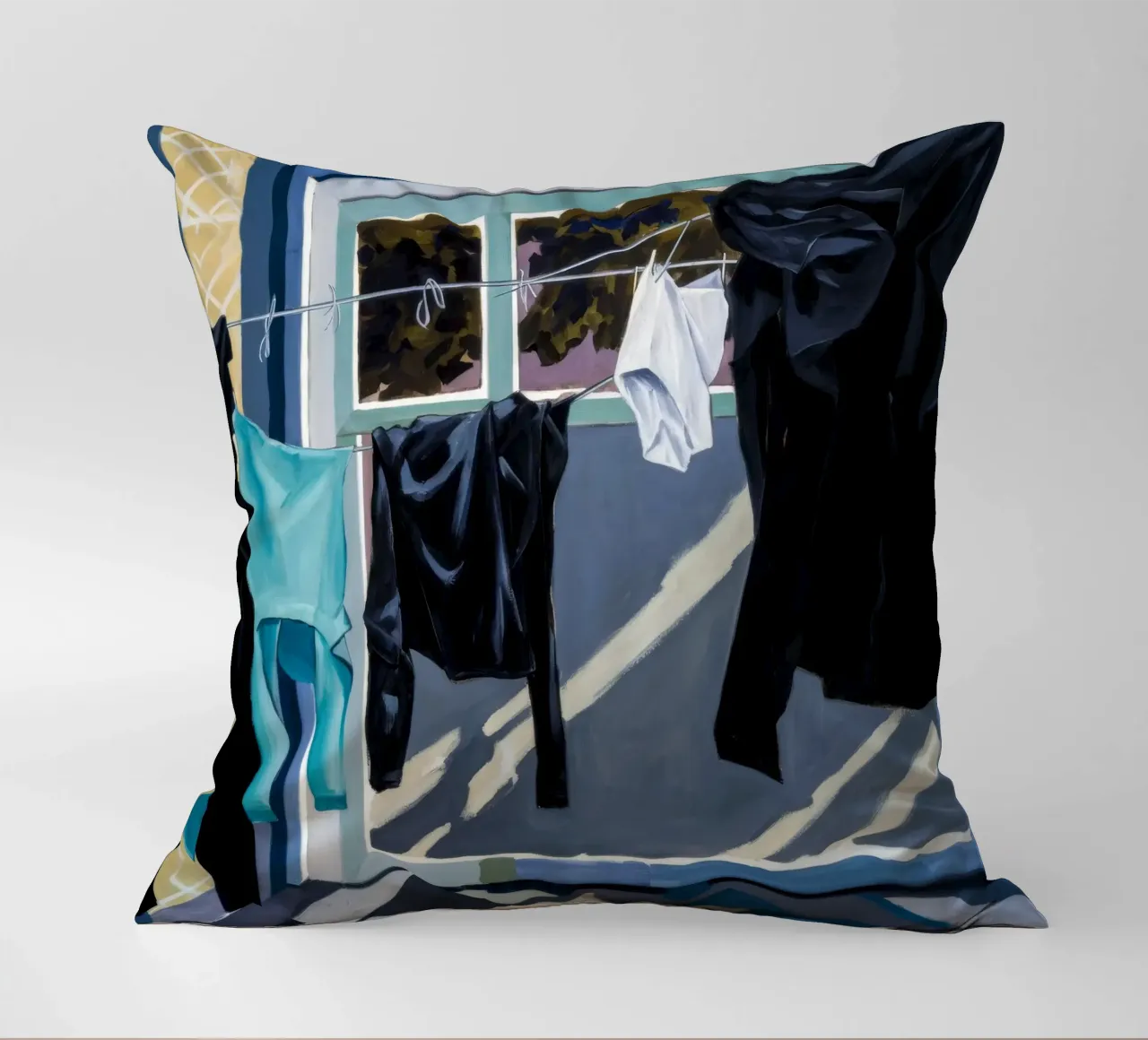 Schaduwen op de was kussen van Silk Palette